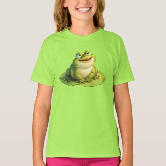 T-shirt Cute grenouille (Devant)