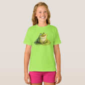 T-shirt Cute grenouille (Devant entier)