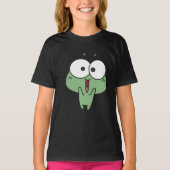 T-shirt Cute grenouille excitée (Devant)