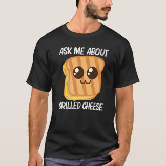 T-shirt Cute Grilled Cheese For Men Women Toast Bread