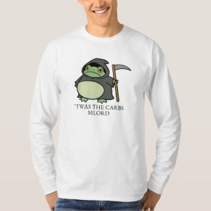 T-shirt Cute Grim Reaper Frog – C'étaient les glucides, M'