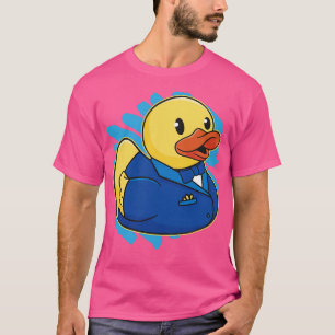 T-shirt Cute Groom En Caoutchouc Ducky Squeaky Mariage Cad