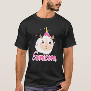 T-shirt Cute Guinea Pig Unicorn Gunicorn Guinée Pig Propri