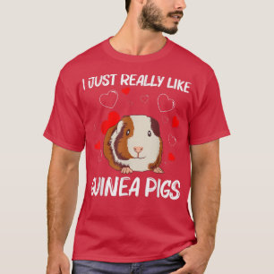 T-shirt Cute Guinée Pig Design For Men Women Guinée Pig Ro
