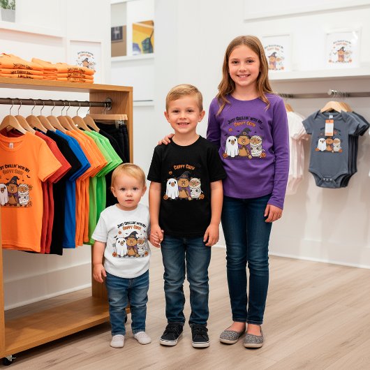 T-shirt Cute Halloween Capybara : Juste Chillin' avec mon