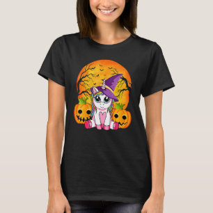 T-shirt Cute Halloween Chemises Filles Femmes Witchy Unico