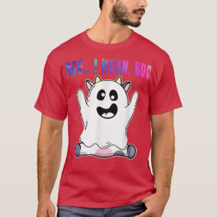 T-shirt Cute Halloween fermier Fantôme vache Moo Je veux d