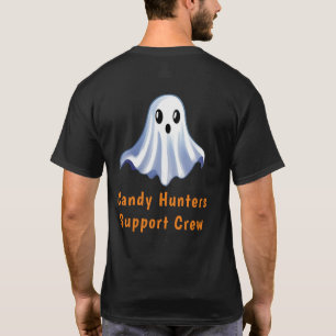 T-shirt Cute Halloween Ghost Chasseurs de bonbons de souti