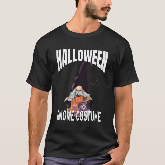 T-shirt Cute Halloween Gnome fourré Squishy Monster Costu (Devant)