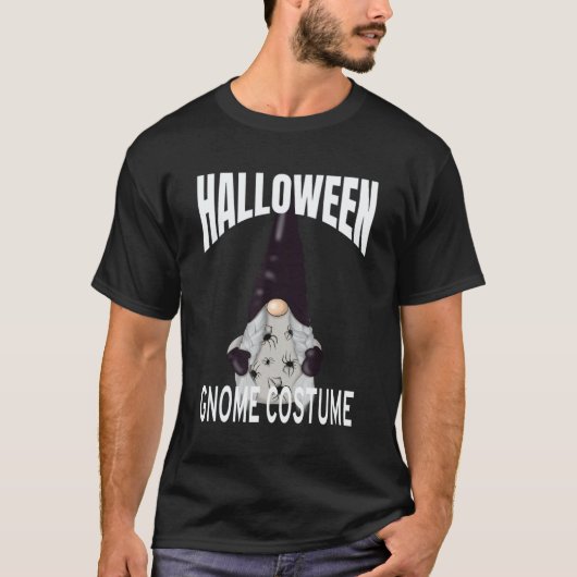T-shirt Cute Halloween Spider Gnome Costume (Devant)