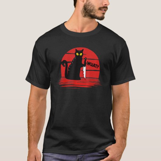 T-shirt Cute Halloween What (Devant)