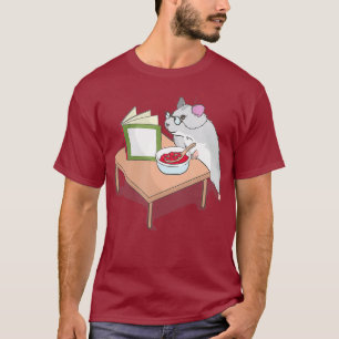 T-shirt Cute Hamster Chef Cuisine ironique