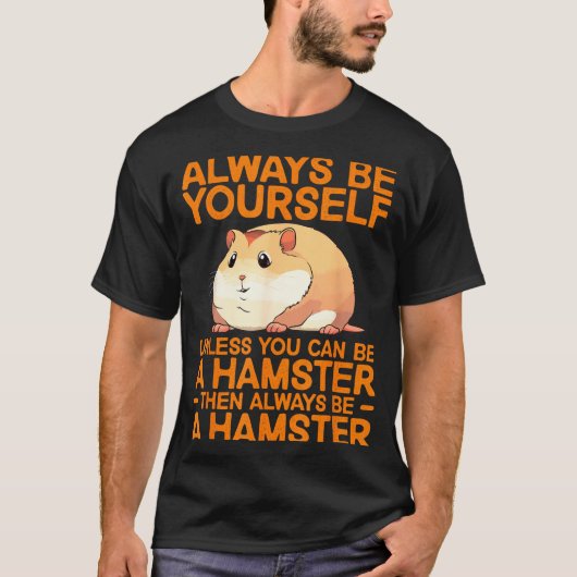 T-shirt Cute Hamster Design For Men Women Kids Dwarf Hamst (Devant)