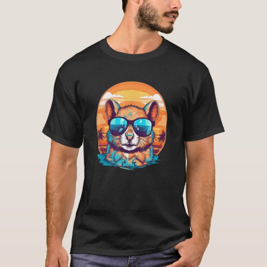 T-shirt Cute Hamster Men Women Kids 2 (Devant)