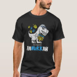 T-shirt Cute Hanoukka Rex Dinosaur Menorasaurus Chanukah B<br><div class="desc">Cute Hanoukka Rex Dinosaur Menorasaurus Chanukah Boys.</div>