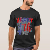 T-shirt Cute Happy 4th Of July (Devant)