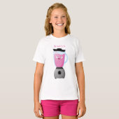 T-shirt Cute happy food mixender cuisine appareil dessin a (Devant entier)