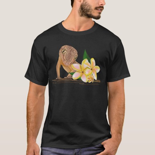 T-shirt Cute Hawaii Gecko (Devant)