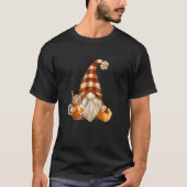 T-shirt Cute Holiday Gnome For Thanksgiving With Fall Pump (Devant)