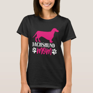 T-shirt Cute Husky Mama Femen Chien Maman