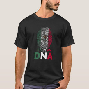 T-shirt Cute It's In My DNA Mexican Flag Mexico Pride Cinc