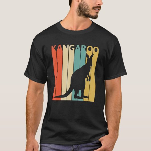 T-shirt Cute Kangaroo Animal (Devant)