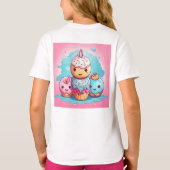 T-shirt Cute Kawaii. (Dos)