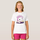 T-shirt Cute Kawaii Axolotl (Devant entier)