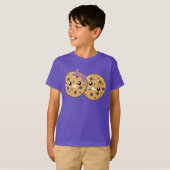 T-shirt Cute Kawaii Chip Cookie Couple (Devant entier)