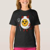 T-shirt Cute Kawaii Deviled Egg (Devant)