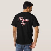 T-shirt Cute Kawaii Feuille d'érable | Elbows Up Canada (Dos entier)