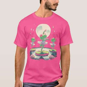 T-shirt Cute Kawaii Frog Ballet Ballerina Cottagecore Aest