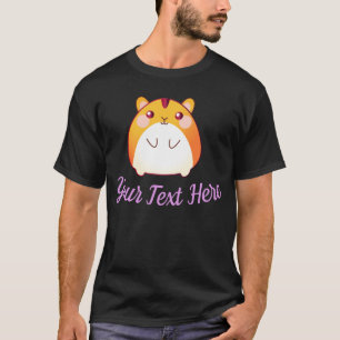T-shirt Cute Kawaii Hamster personnalisé