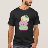 T-shirt Cute Kawaii Mochi Dessert Lover Food Mochi Cadeau (Devant)
