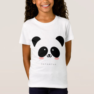 T-Shirt Cute Kawaii Panda Ajouter votre nom