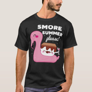T-shirt Cute Kawaii Style Marshmallow Pun Smore