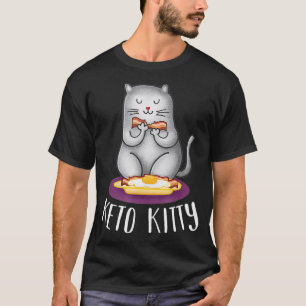 T-shirt Cute Keto Kitty Ketogical Diet pour elle