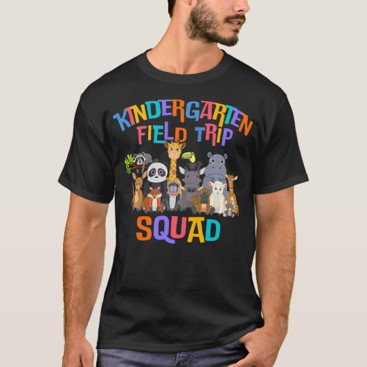T-shirt Cute Kindergarten Field Day Trip Squad 2024 Funny (Devant)