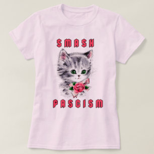 T-shirt Cute Kitten - Fascisme Smash