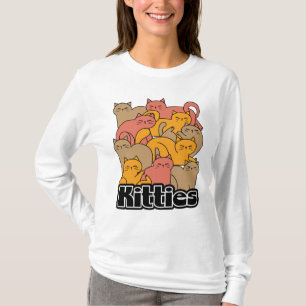 T-shirt Cute Kitties Design - Cat Art adorable