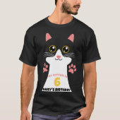 T-shirt Cute Kitty Chat Fête d'anniversaire des parents (Devant)