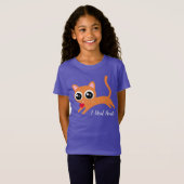 T-Shirt Cute Kitty Chat I Steal Hearts (Devant entier)