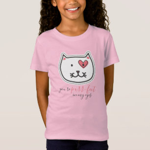 T-Shirt Cute Kitty Chat Vous êtes la Saint Valentin parfai