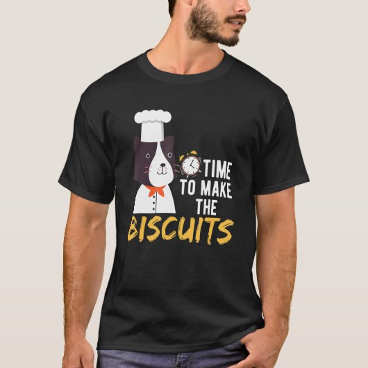 T-shirt Cute Kitty Temps Pour Rendre Les Biscuits Cat Univ (Devant)