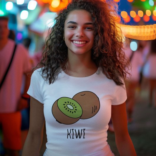 T-shirt cute kiwi green summer aesthetic