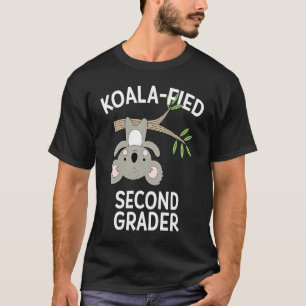 T-shirt Cute Koala 2e grade Pun Koalafied Deuxième grade