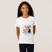 T-Shirt Cute Koala Cuddles ID386 (Devant entier)