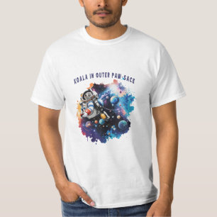 T-shirt Cute Koala dans l'espace extra-atmosphérique, astr
