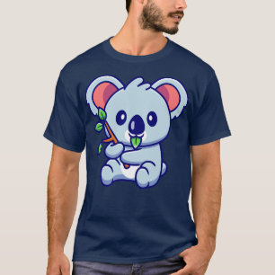 T-shirt Cute Koala Mange Leaf