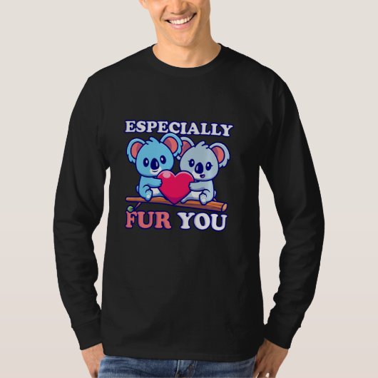 T-shirt Cute Koalas Surtout Fourrure Animaux Furry Koala (Devant)